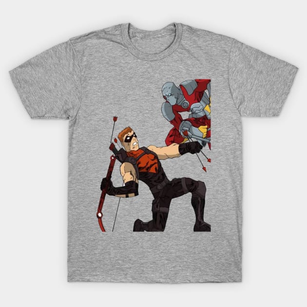 RED ARROW v.s. DEADSHOT T-Shirt by Young Justice Needs A Season 3